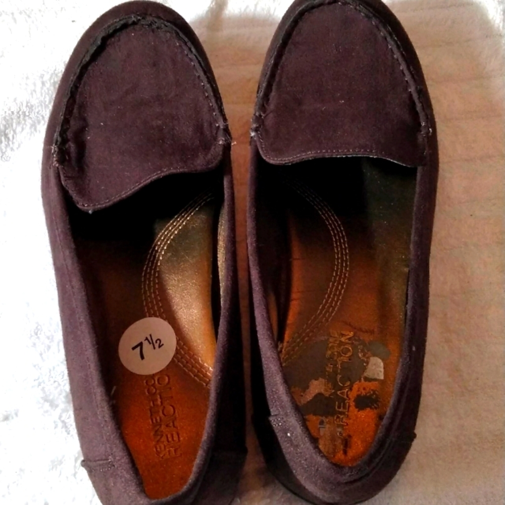 Women Kenneth Cole shoe flat good for work church comfort size 7.5